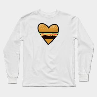 Hamburger love Long Sleeve T-Shirt